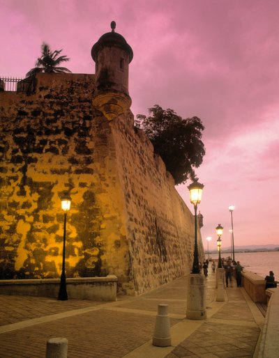 La Fortaleza and Paseo de la Princesa by Unbekannt Unbekannt